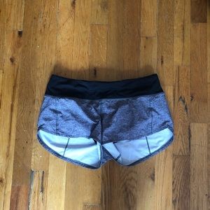 Lululemon speed up shorts 2.0 low rise